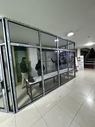 делаем очок: На заказ Каркасная перегородка, Для офиса, Монтаж — 4