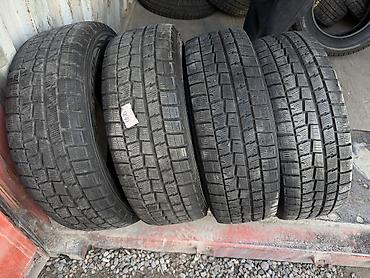 Шины 205 / 65 / R 15, Зима, Б/у, Комплект, Легковые, Япония, Dunlop