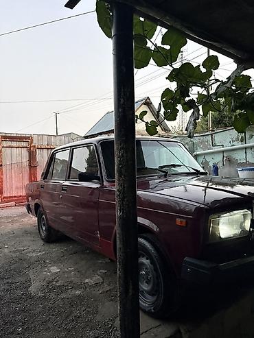 VAZ (LADA): VAZ 2107 sedan - Kuzov: 4 qapılı sedan, tünd qırmızı/bordo rəng. - — 3