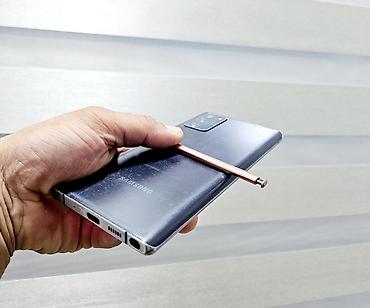 самсунг note 20: Samsung Galaxy Note 20, Б/у, 256 ГБ, цвет - Черный, 1 SIM, 2 SIM — 2