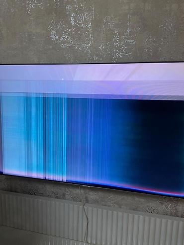 ТВ и видео: Б/у Телевизор Samsung QLED 55" 4K (3840x2160), Самовывоз — 1