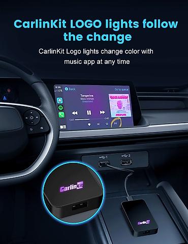 tesla tv: Carlinkit Carplay & Android Auto CarlinKit 5.0, həm Apple — 10