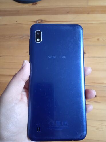 Samsung: Samsung Galaxy A12, 32 GB, rəng - Mavi, Barmaq izi, İki sim kartlı