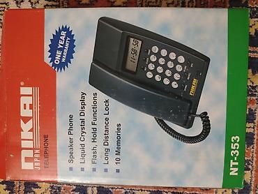 wo long: Nikai NT-353 masaüstü telefon Xüsusiyyətlər: - Speakerphone — 2
