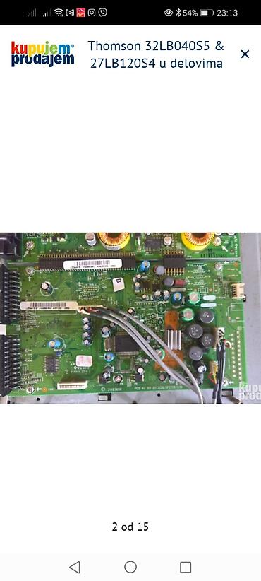 Aksesoari za TV i video: Thomson 32LB040S5 i 27LB120S4 – prodaja u delovima Dostupne — 3