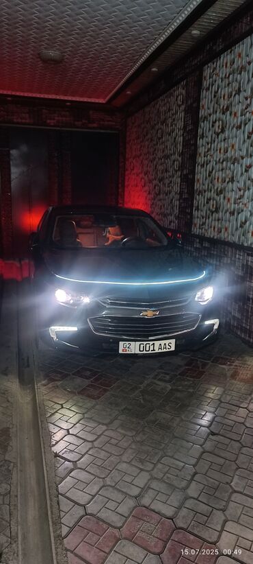 авто с последующим выкупом бишкек саната: Chevrolet Malibu: 2017 г., 1.5 л, Автоматтык, Бензин, Седан