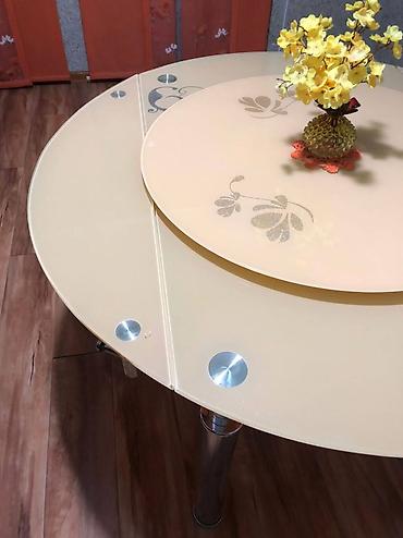 Кухонные столы и стулья: Кухонный стол и стул, цвет - Желтый — 7