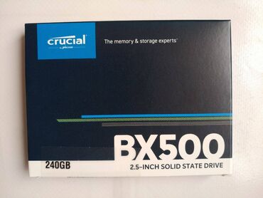 купить жесткий диск на 500 гб: Накопитель, Новый, Crucial, SSD, 256 ГБ, 2.5"