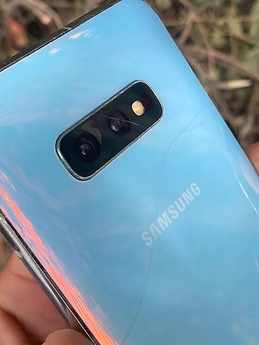 galaxy s20: Samsung Galaxy S10e, Б/у, 128 ГБ, цвет - Голубой, 1 SIM, 2 SIM — 5