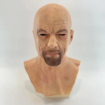 Proizvodi za Odrasle: Realistične lateks/silikonske maske za lice – lik starijeg muškarca - — 13