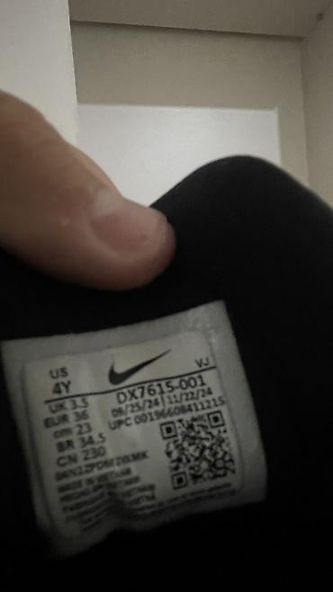 Мырзалардын бут кийими: Эркектердин кроссовкасы, 36, Nike, Колдонулган, түсү - Кара, Өзү алып кетүү — 8