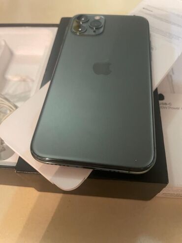 naftalan kiraye ev: IPhone 11 Pro, 256 GB, Yaşıl, Face ID