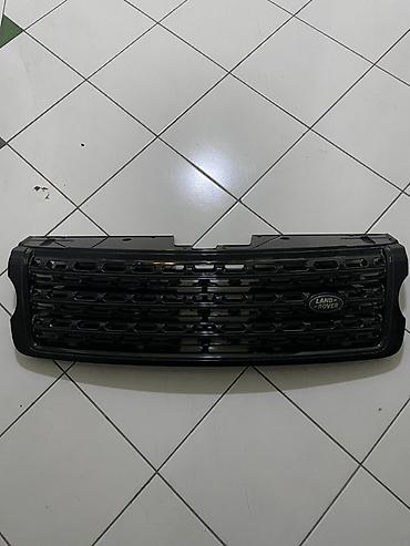 land lover: Land Rover radiator barmaqlığı (ön panjur) - Rəng: parlaq qara (gloss — 1