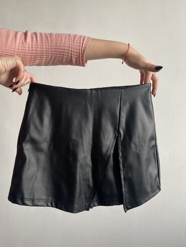 шорты до колена женские: Юбка-шорты, Короткая модель, Осень-весна, Китай, XS (EU 34), S (EU 36)