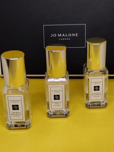 Парфюмерия: Jo Malone оригинал, ослаись 3 штуки 1 штука- Оригинал 100% Лондон