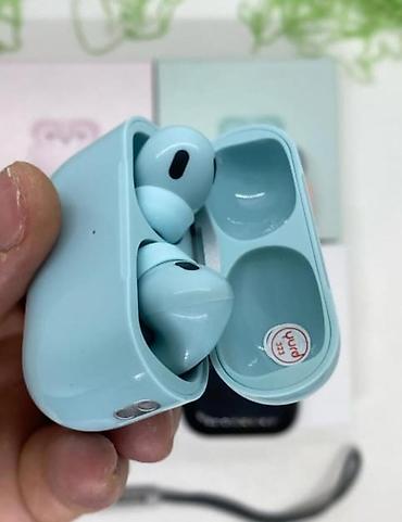 Masaüstü kompüterlər və komponentlər: ‼️ AIRPODS PRO MAVI RƏNGDƏ CƏMİ 20 AZN ‼️ - Tip: TWS (True Wireless) — 4