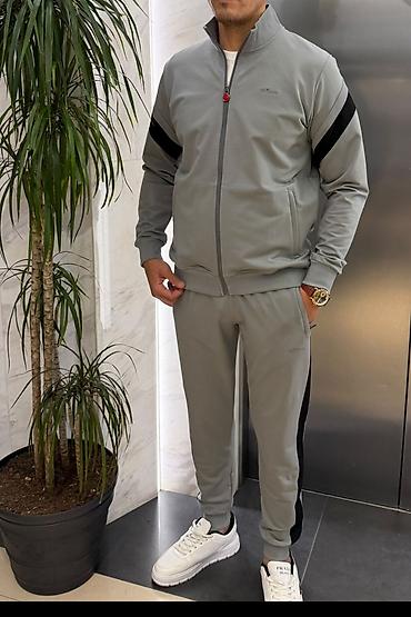 Спортивные костюмы: Мужской спортивный костюм Kiton - Комплект: олимпийка на молнии + — 3