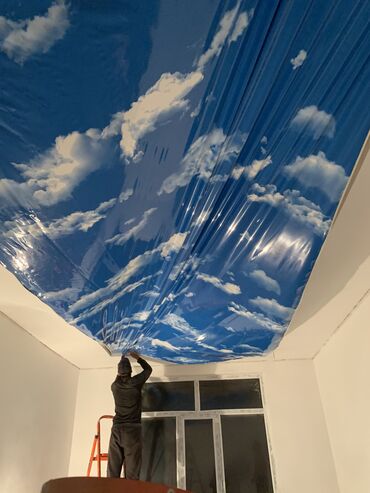 Натяжной потолок: Натяжной потолок Глянцевое, Матовое, 3D потолки Монтаж, Гарантия, Демонтаж — 6