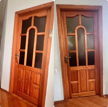 şüşə qaplar: 6 eded ev qapisi. cemisi 180azn. ölçü 290/94sm. ela veziyyetde ünvan