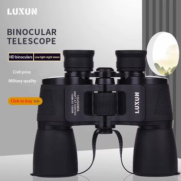 Ovçuluq və balıqçılıq: Binokl Luxun 12*50