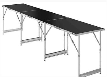 Desks and tables: Podesivi i Sklopivi ALU Stolovi 3 Kom. NOVI Spojivi AKCIJA SAMO 4990 — 5