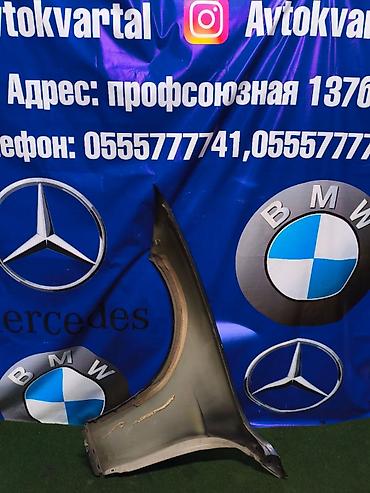 320d: Крыло Переднее правое BMW, 2013 г., Б/у, Оригинал — 2