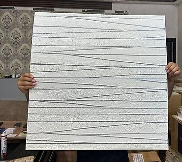 Vinil divar kağızı, oboy: Dekor 3D Aboy 3D divar panelinin — 5