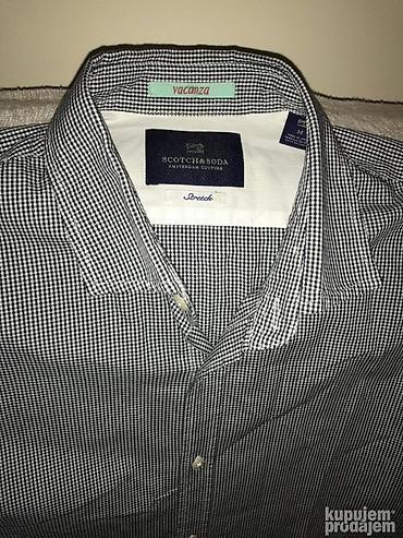 Košulje: Košulja Na duge rukave, M, Maison Scotch, bоја - Siva, Pamuk — 3