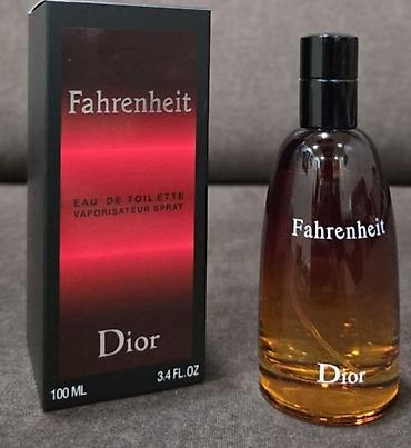 fidji parfüm: Dior Fahrenheit original baqli qutuda — 1