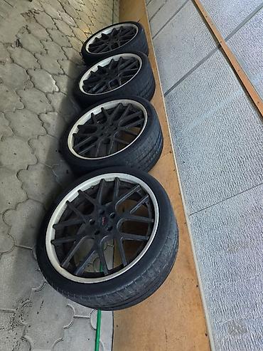 work r18: Диски R 22 BMW, Комплект, отверстий - 5, Б/у — 2