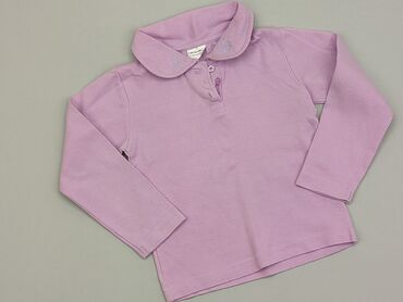 bluzki fioletowe: Bluzka, 4-5 lat, 104-110 cm, stan - Bardzo dobry