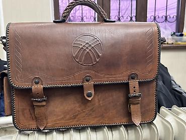 Портфели: Кожаный портфель ручной работы Кожа толстая 🐂, материал качественный — 1