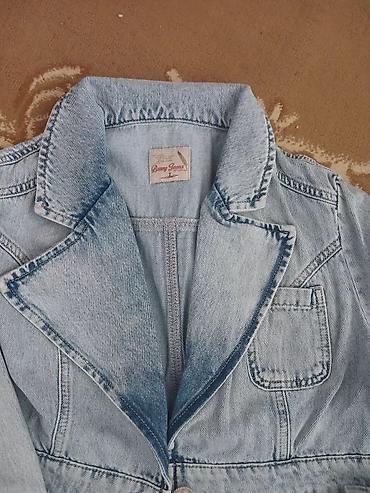 Kardiqanlar, jaketlər: Banny Jeans markalı cins jaket - Material: 100% denim, açıq mavi — 14