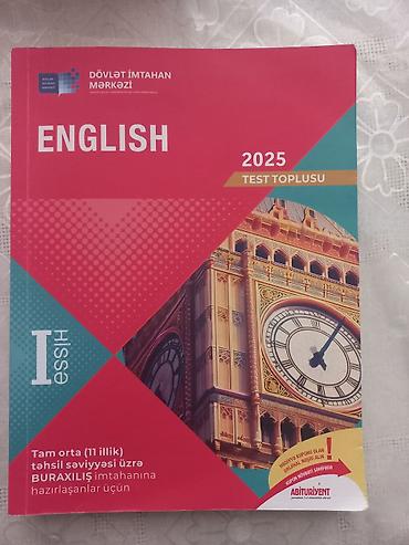 Testlər: İngilis dili Testlər 11-ci sinif, DİM, 1-ci hissə — 1