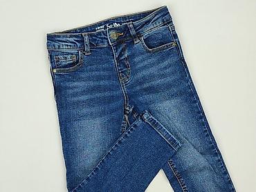boho top: Spodnie jeansowe, DenimCo, 4-5 lat, 104/110, stan - Bardzo dobry — 1