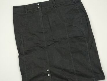 czarne jeansowe spódnice: Skirt, 3XL (EU 46), condition - Very good