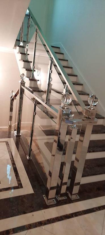 balkon: Sifarişlə Hazırlanan Paslanmaz Məhəccərlər – Balkon, Hovuz və Ev — 8