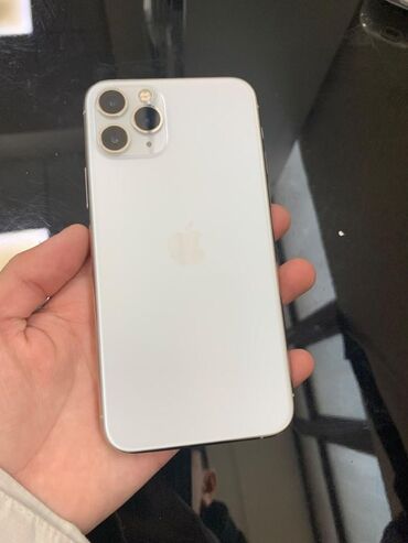 iphone 12 про бу: IPhone 11 Pro, Б/у, 64 ГБ, Белый, Защитное стекло, Чехол, Кабель, 79 %