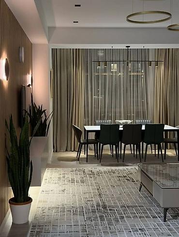 жк rayan: 3 комнаты, 117 м², Элитка, 4 этаж, Дизайнерский ремонт — 4