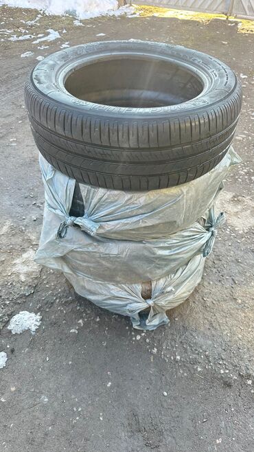 Шины: Шины 205 / 55 / R 16, Лето, Б/у, Комплект, Легковые, Michelin