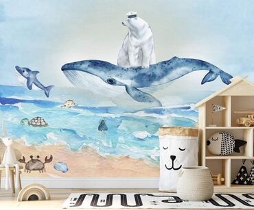 Ostali kućni dekor: NOVO 3D TAPETE CENA JE ZA JEDAN METAR KVADRATNI. Papirna 1400din jedan — 2