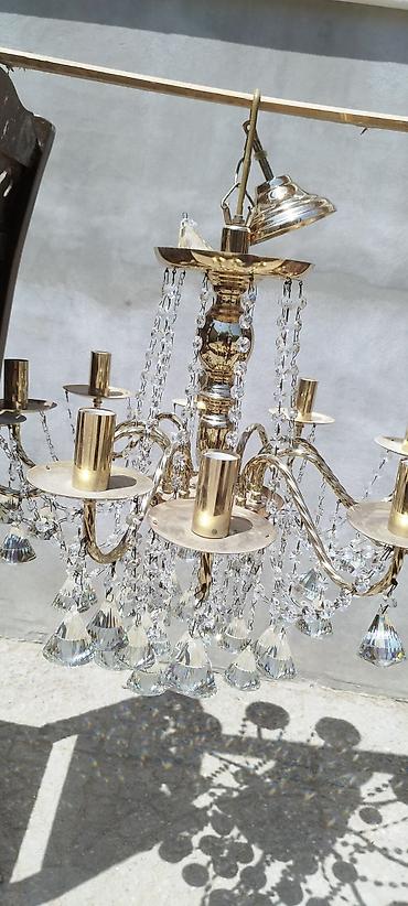 bezek sekilleri: Çılçıraq, 8 lampa, Metal — 3
