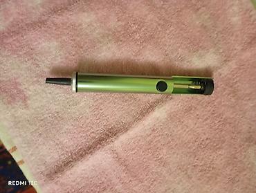 desler: Lehim sorucu pompa (desoldering pump) - Material: alüminium gövdə — 1