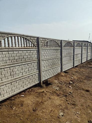 Бетонные еврозаборы: Бетонные заборы из еврозабора (сборные железобетонные секции) с — 25