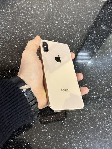 Apple iPhone: IPhone Xs, 64 GB, Qızılı, Face ID