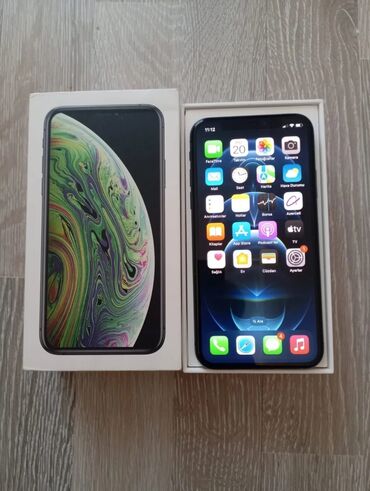 телефон fly power plus 2: IPhone Xs, 64 GB, Zəmanət, Face ID, Sənədlərlə