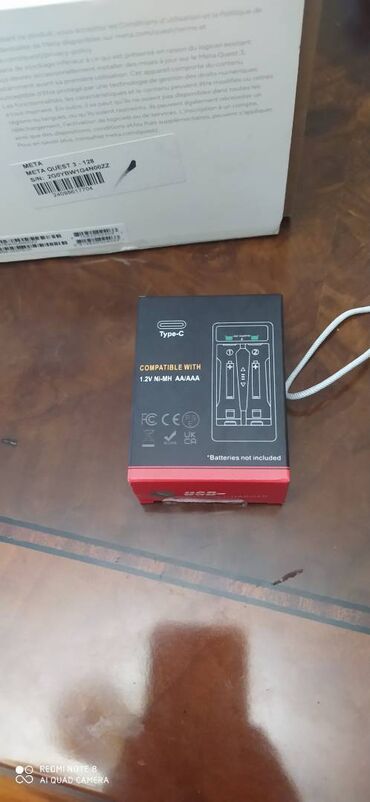 Video oyunlar üçün aksesuarlar: Meta Quest 3 VR eynəyi – 128 GB Super veziyetdedi yeniden seçilmir — 9