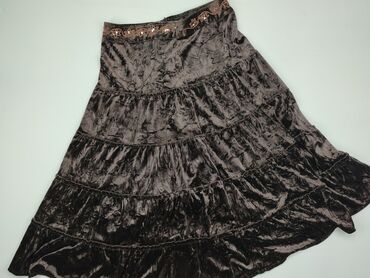 tiulowe spódnice granatowa: Skirt, XL (EU 42), condition - Good
