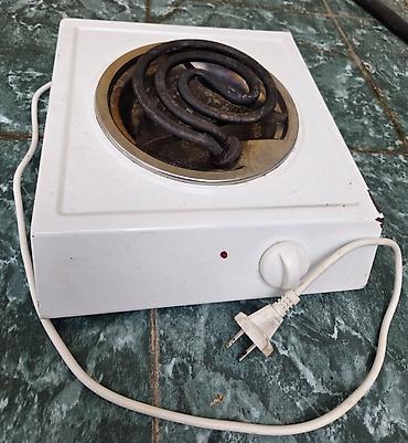 spirallı pec: Elektrik sobası Stolüstü, 1 gözlü, İşlənmiş — 2