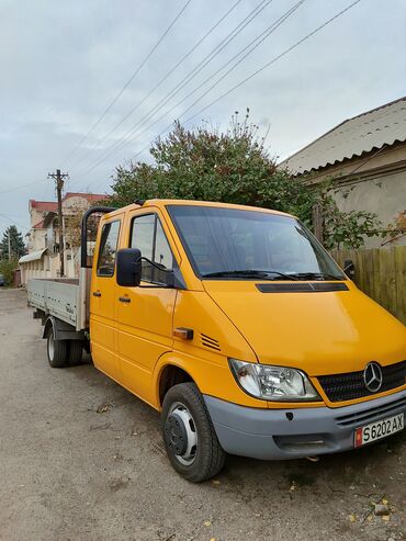 mercedesbenz sprinter грузовой бортовой: Легкий грузовик, Mercedes-Benz, Дубль, 3 т, Б/у